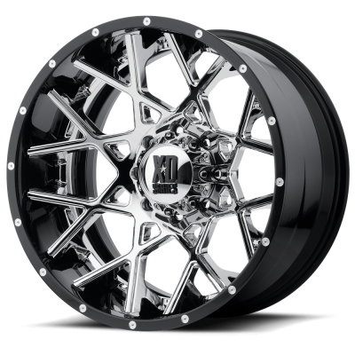 XD SERIES WHEELS - XD203 22X10 6X135 G-BLK/G-BLK/MILL -18MM