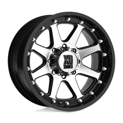 XD SERIES WHEELS - XD798 ADDICT 20X9 6X5.5 M-BLK/MCH +18MM