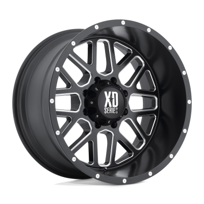 XD SERIES WHEELS - XD820 18X9 6X5.5 S-BLK MILL BTCC 18MM