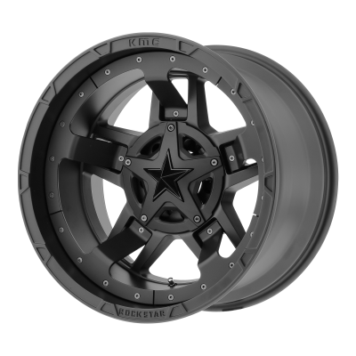 XD SERIES WHEELS - 20 x 10 XD  RS3 MATTE BLACK - 8X170 - 4.56" BS