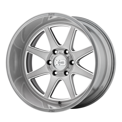 XD SERIES WHEELS - 20 x 10 XD  PIKE TITANIUM BRUSHED MILLED - 5X5.0 - 4.79" BS