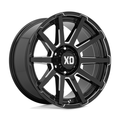 XD SERIES WHEELS - XD847 20X10 6X135 G-BLK MILL 12MM