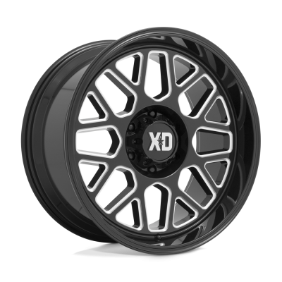 XD SERIES WHEELS - XD849 20X10 8X6.5 G-BLK MILL 12MM