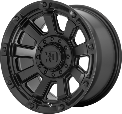 XD SERIES WHEELS - 20 x 9 XD Monster III SATIN BLACK - 5X5.0/5.5 - 5" BS