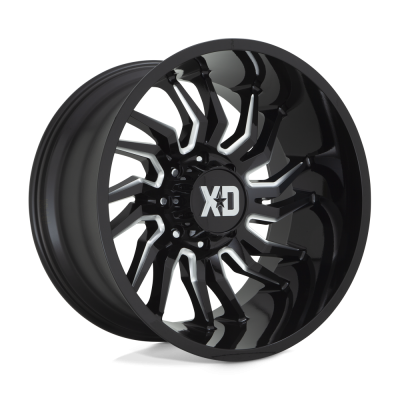 XD SERIES WHEELS - XD858 20X10 5X5.0 G-BLK MILL -18MM