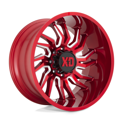 XD SERIES WHEELS - XD858 22X10 6X135 CANDY RED MILLED -18MM