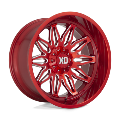 XD SERIES WHEELS - XD859 20X10 5X5.0/5.5 GL-RED-MIL -18MM