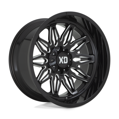 XD SERIES WHEELS - XD859 22X12 5X5/5.5 G-BLK MILLED -44MM