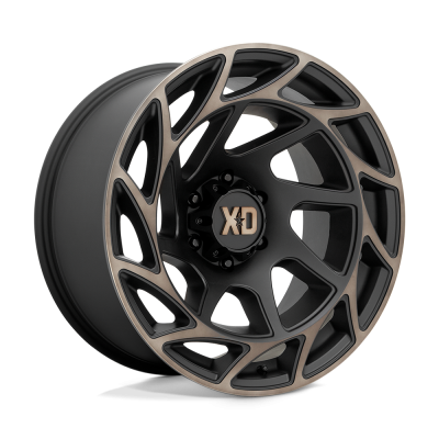 XD SERIES WHEELS - XD860 20X10 6X5.5 S-BLK BRZTCC -18MM