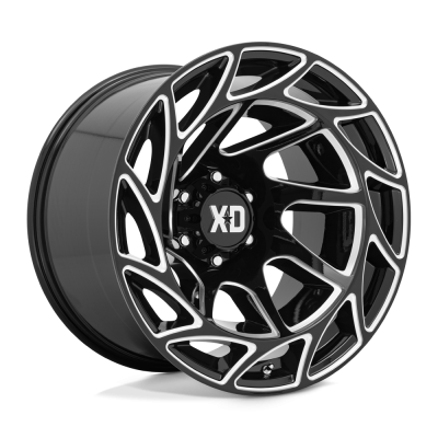 XD SERIES WHEELS - XD860 20X12 6X5.5 G-BLK MILL -44MM