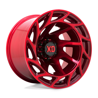 XD SERIES WHEELS - XD860 22X12 6X5.5 GL-RED -44MM