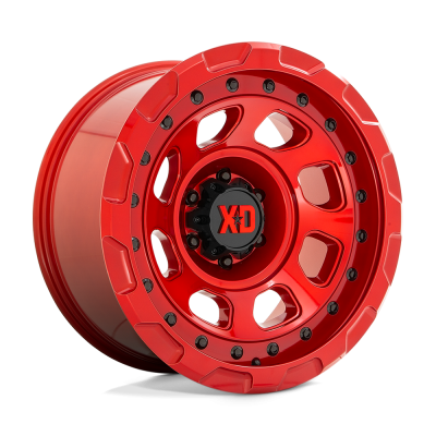 XD SERIES WHEELS - XD861 17X9 6X5.5 GL-RED -12MM