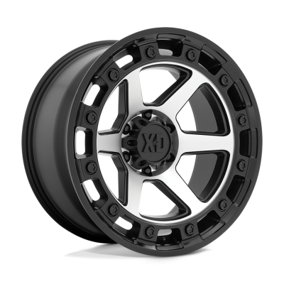 XD SERIES WHEELS - XD862 17X9 5X5.0 S-BLK MACH 00MM