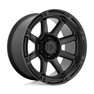 XD SERIES WHEELS - XD863 20X10 5X5.0 S-BLK -18MM