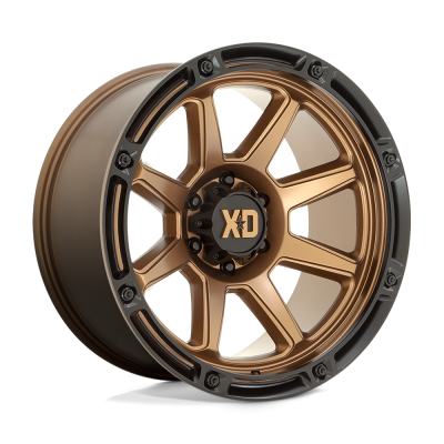 XD SERIES WHEELS - XD863 20X10 6X5.5 M-BRZ BLK LP -18MM