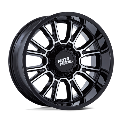 MOTO METAL - 20X9  MO810 LEGACY GLOSS BLACK MACHINED 5X5/5.5