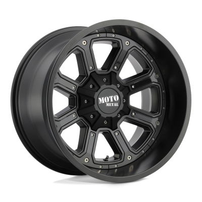 MOTO METAL - 20X9  MO984 SHIFT MATTE BLACK W/ G-BLK INSERTS 6X4.5