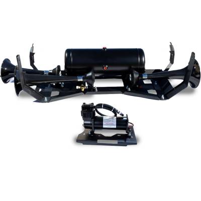 Kleinn Automotive Air Horns - Kleinn Automotive Air Horns GM1500-230 Onboard Air System w/Horns