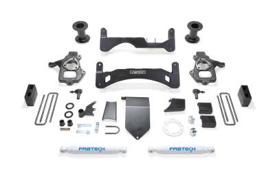 Fabtech - Fabtech K1084 Basic Lift System w/Shocks