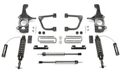 Fabtech - Fabtech K7076DL Uniball UCA Lift System w/Shocks