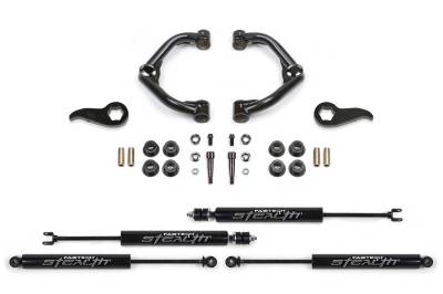 Fabtech - Fabtech K1155M Uniball UCA Lift System w/Shocks