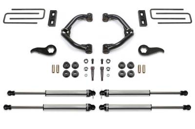 Fabtech - Fabtech K1181DL Uniball UCA Lift System w/Shocks