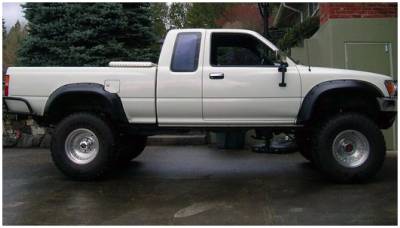 Bushwacker - Bushwacker 31020-11 Cut-Out Fender Flares
