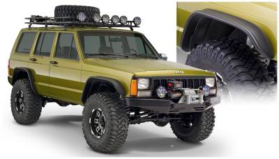 Bushwacker - Bushwacker 10922-07 Flat Style Fender Flares