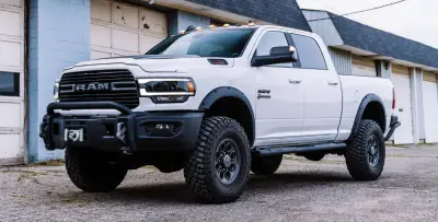 AEV - AEV 2019+ Ram HD Front Bumper - 37" Corners - Low Grill Guard Tube