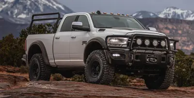 AEV - AEV 2019+ Ram HD Front Bumper - 40" Corners - Full Grill Guard