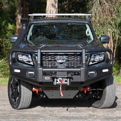 ARB 4x4 Accessories - ARB Summit Combar For Nissan 2021>Np300 - Matt Black Af20 8-10