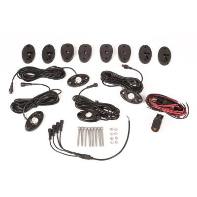Rugged Ridge - Rugged Ridge 11232.40 LED Off-Road Rock Light Kit