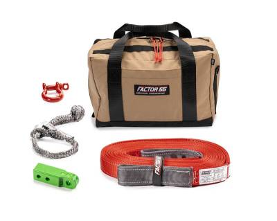 Factor 55 - Vehicle Recovery Kit Owyhee Green- Medium
