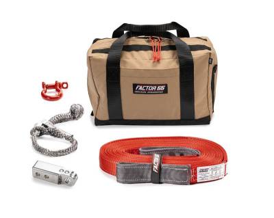 Factor 55 - Vehicle Recovery Kit Owyhee Silver- Medium