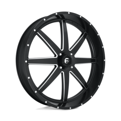 Fuel Wheel - Fuel UTV D538 MAVERICK UTV 4X110 3.54 Backspace MATTE BLACK MILLED