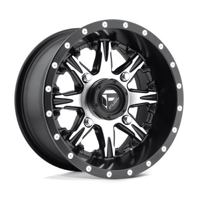 Fuel Wheel - Fuel UTV D541 NUTZ UTV 8X6.5 4.51 Backspace MATTE BLACK MACHINED