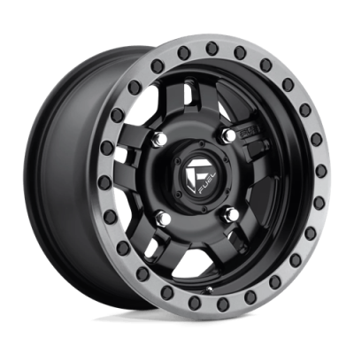 Fuel Wheel - Fuel UTV D557 ANZA UTV 4X156 4.51 Backspace MATTE BLACK GUNMETAL RING