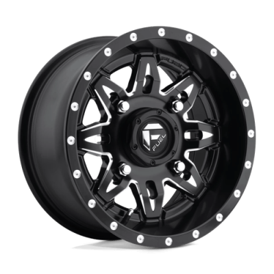 Fuel Wheel - Fuel UTV D567 LETHAL UTV 4X137 4.51 Backspace MATTE BLACK MILLED
