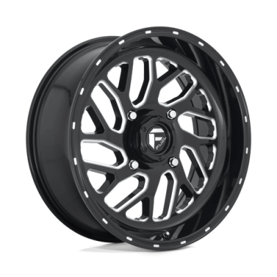 Fuel Wheel - Fuel UTV D581 TRITON UTV 4X137 4.51 Backspace GLOSS BLACK MILLED