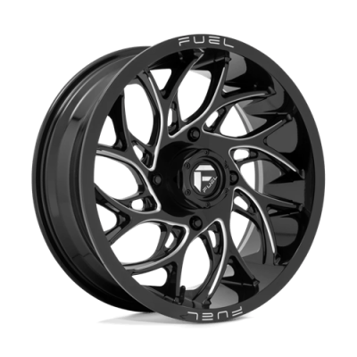 Fuel Wheel - Fuel UTV D741 RUNNER UTV 4X156 4.51 Backspace GLOSS BLACK MILLED