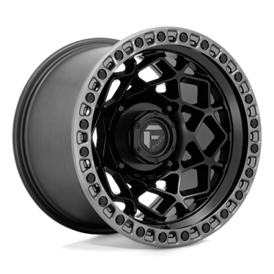 Fuel Wheel - Fuel UTV D783 UNIT UTV 4X137 4.39 Backspace MATTE BLACK W/ GUNMETAL RING