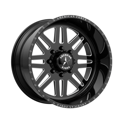 Fuel Wheel - Fuel Forged AFW FF016 6X5.5 4.52 Backspace GLOSS BLACK MACHINED