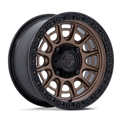 Fuel Wheel - Fuel UTV FV832 CYCLE UTV 4X110 5.5 Backspace MATTE BRONZE W/ MATTE BLACK LIP