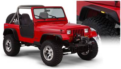 Bushwacker - Bushwacker 10924-07 Flat Style Fender Flares