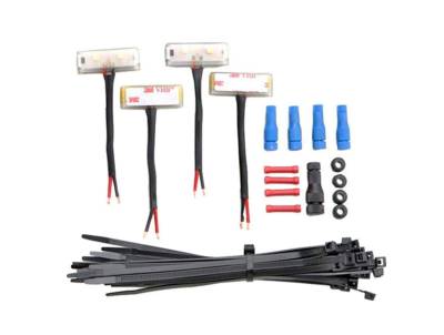 Amp Research - AMP Research 75190-01A PowerStep LED Light Kit