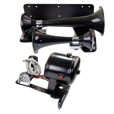 Kleinn Automotive Air Horns - Kleinn Automotive Air Horns GMTRK4XTREME Onboard Air System w/Horns