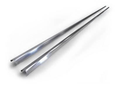 Amp Research - AMP Research 75150-01A PowerStep Trim Strip Kit