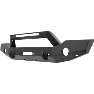 Westin - Westin 59-80125 WJ2 Full Width Front Bumper w/LED Light Bar Mount