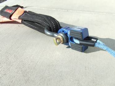 Factor 55 - Flat Link Cable Shackle Mount - Blue - Image 3