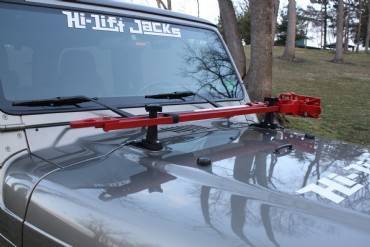 Hi-Lift Jack - Hi-Lift Jack Hood Mount Kit  - Jeep Wrangler JK 2007 to Current - Image 2